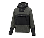 Sweat � capuche en polaire sherpa