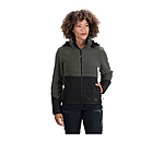 Veste en polaire sherpa avec capuche amovible