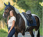 Tapis de selle  Sophistication avec passants de contre-sanglons