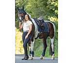 Tapis de selle  Sophistication avec passants de contre-sanglons