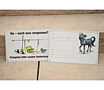 Panonceau d'�curie zone de pansage