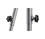 Ramasse-crottins et r�teau r�glables