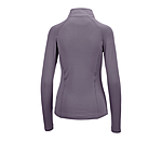T-shirt technique zipp� � manches longues  Lea