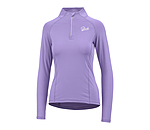 T-shirt technique zipp  manches longues  Lea
