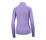 T-shirt technique zipp  manches longues  Lea