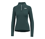 T-shirt technique zipp  manches longues  Lea