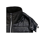 Gilet d'quitation bi-matire  capuche  Elisa
