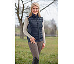 Gilet d'quitation bi-matire en softshell  Rika