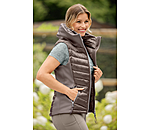 Gilet d'�quitation bi-mati�re � capuche  Zoey