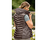 Gilet d'�quitation bi-mati�re � capuche  Zoey