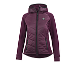 Veste stretch bi-matire  capuche  Lene