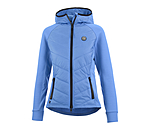 Veste stretch bi-matire  capuche  Lene