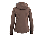 Veste stretch bi-matire  capuche  Lene