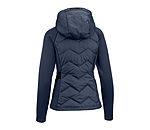 Veste bi-matire  capuche  Megan