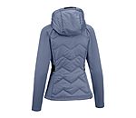 Veste bi-matire  capuche  Megan