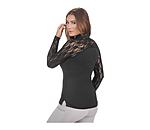 T-shirt technique zipp  manches longues  Sanne