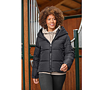 Veste d'quitation matelasse  capuche  Amilia