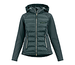 Veste bi-mati�re � capuche  Jolien