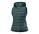 Gilet bi-mati�re � capuche  Josy