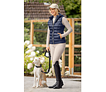 Gilet bi-mati�re � capuche  Josy