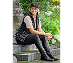 Gilet bi-mati�re � capuche  Josy