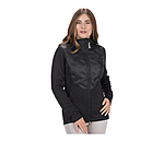 Veste bi-mati�re � capuche  Lina