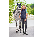 Gilet matelass� bi-mati�re enfant  Isis