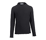 T-shirt � manches longues en maille c�tel�e pour enfant  Rita