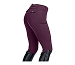 Pantalon d'quitation d't hybride  fond intgral grip  Samira-Mesh