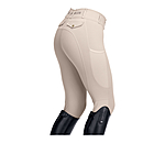 Pantalon d'quitation d't hybride  fond intgral grip  Samira-Mesh