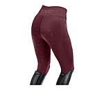 Legging d'�quitation thermique � fond int�gral grip  Emilia