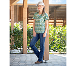 Tenue western Ikat en menthe