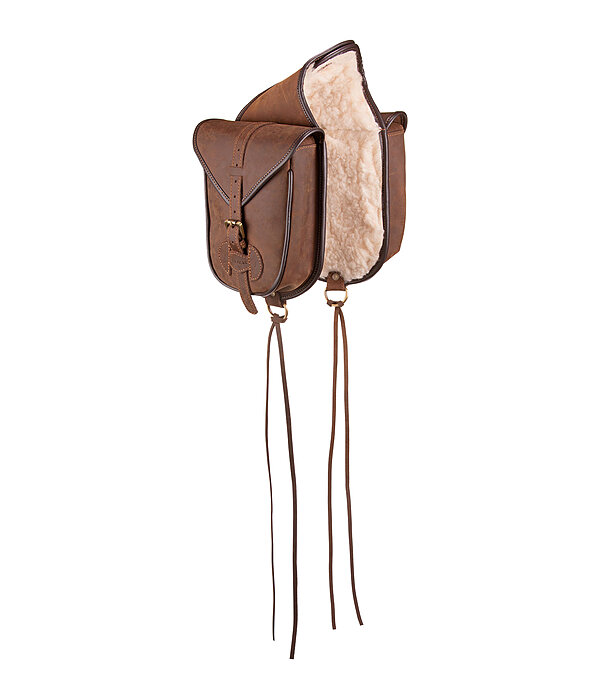 Sacoches de pommeau en cuir vritable  Anden