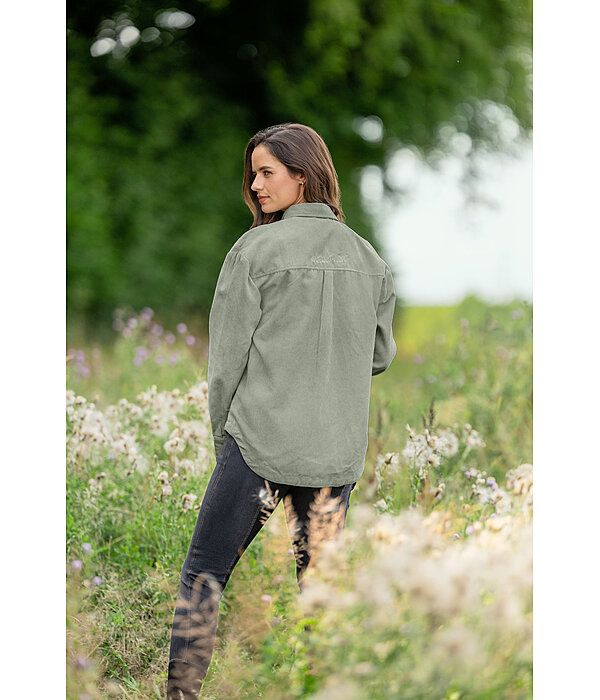 Chemise en velours c�tel�  Yoho