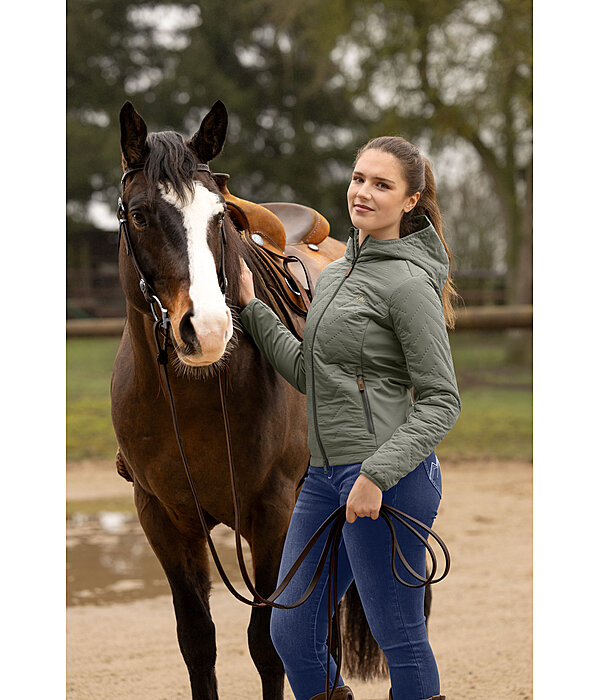 Veste matelass�e bi-mati�re  Eve