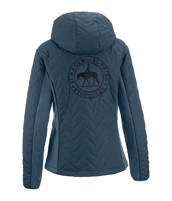 Veste matelasse bi-matire  Eve