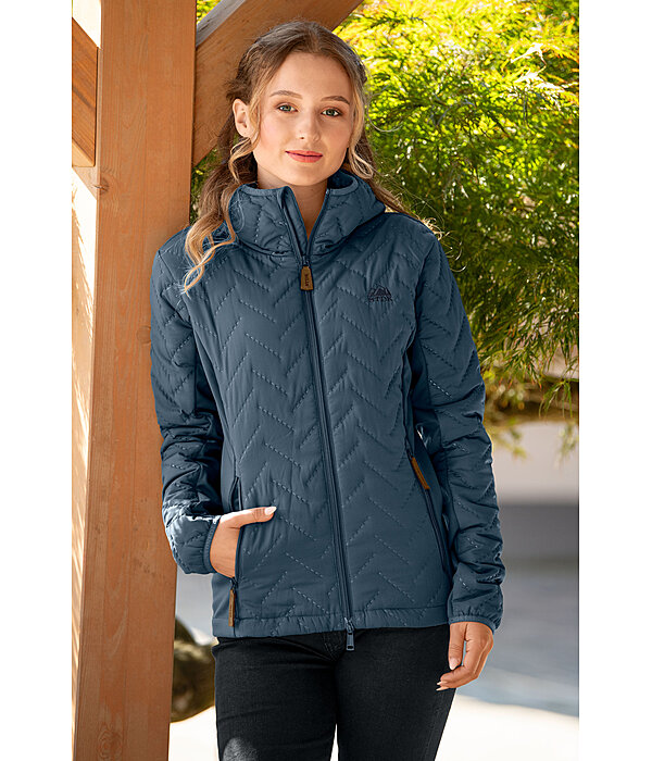 Veste matelasse bi-matire  Eve
