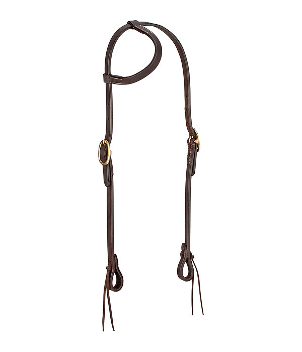 Bridon d'entranement une oreille en cuir Harness