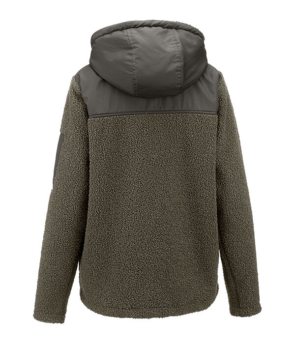 Veste bi-mati�re en polaire Teddy  Chayton