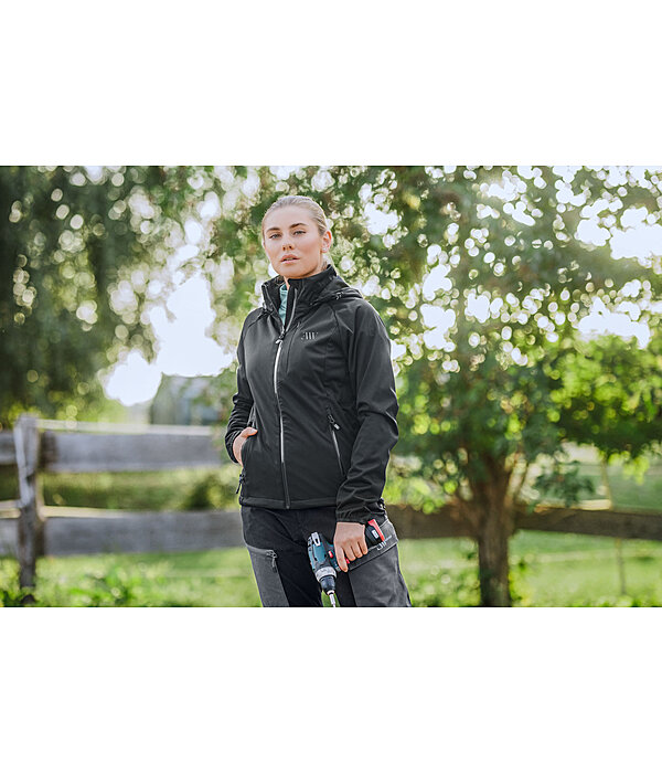 Veste softshell respirante avec capuche amovible