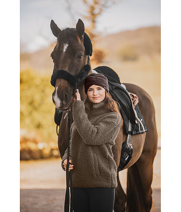Ensemble de protections en polaire Teddy pour licol  - 4 lments