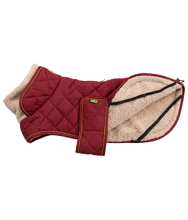 Manteau matelass� pour chien avec doublure en polaire Teddy  Holly