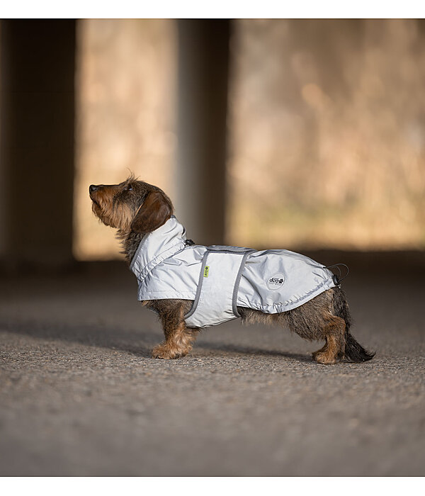 Manteau r�fl�chissant avec doublure en polaire pour teckel  George