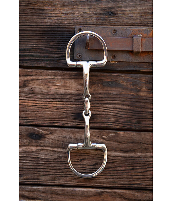 Mors � anneaux en D double brisure 16 mm