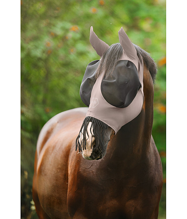 Masque anti-mouches avec fermeture  glissire et protge-naseaux  Stretch Comfort