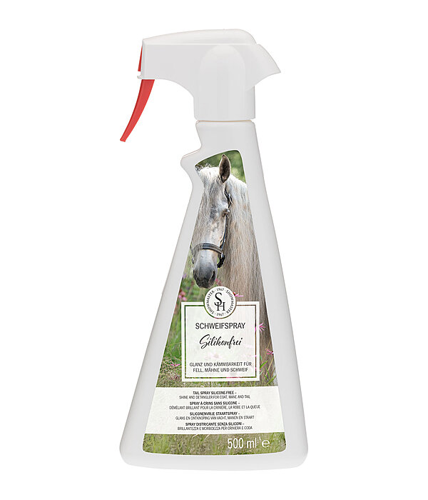 Spray sans silicone pour le soin de la queue