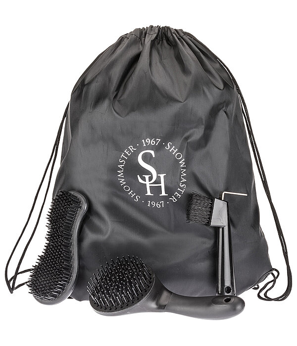 Kit de pansage  dans un sac � cordons