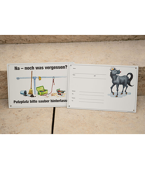 Panonceau d'�curie zone de pansage