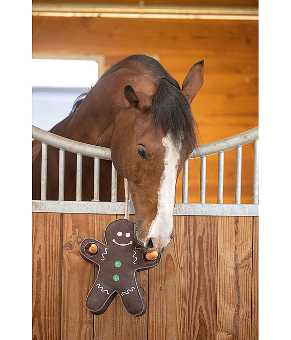 Jouet pour cheval  Bonhomme en pain d'�pices