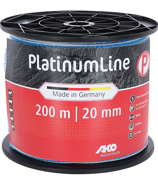 Ruban de cl�ture 200 m / 20 mm  PlatiniumLine